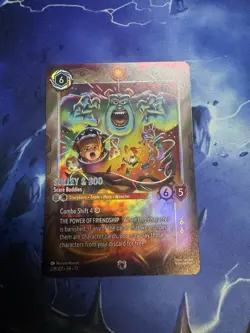 Disney Lorcana TCG Enchanted Sulley & Boo Scare Buddies 229/207 Monsters Inc ENG - Image 3