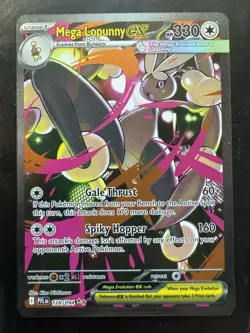 Pokemon Mega Lopunny EX 128/094 Phantasmal Flames Special Illustration Rare Holo - Image 1