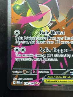 Pokemon Mega Lopunny EX 128/094 Phantasmal Flames Special Illustration Rare Holo - Image 4