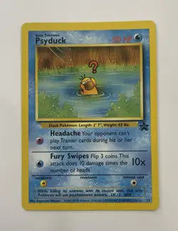 Psyduck #20 WOTC Black Star Promo 2000 Pokemon League NM Vintage - Image 1