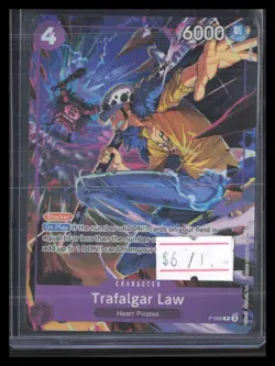 Trafalgar Law (Illustration Box Vol.6) Foil PR One Piece Promotion Cards P-093 - Image 1