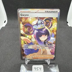 Pokemon TCG Gwynn 119/084 Pitch Black Spec Illust Rare SIR Full Art Holo 2026 EN - Image 2