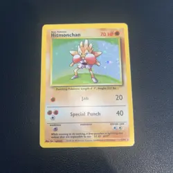 Hitmonchan 7/102 - Pokemon TCG - WOTC Base Set - Image 1