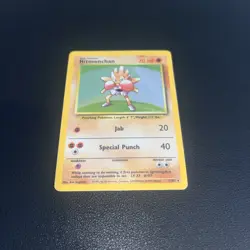 Hitmonchan 7/102 - Pokemon TCG - WOTC Base Set - Image 2