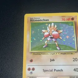 Hitmonchan 7/102 - Pokemon TCG - WOTC Base Set - Image 3