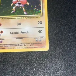 Hitmonchan 7/102 - Pokemon TCG - WOTC Base Set - Image 5
