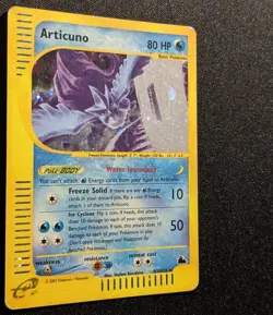 Pokemon SKYRIDGE - #H3/H32 Articuno - Holo - ENG - Damaged - Image 5