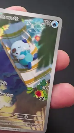 Pokemon Oshawott 105/086 Sv: White Flare Holo English - Image 2