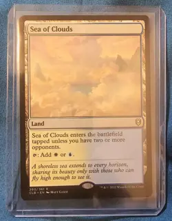 MTG Commander Legends: Baldur's Gate #360 Sea Of Clouds NM/M Rare, Land - Image 5