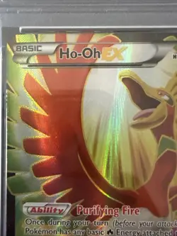 2016 POKEMON BREAKPOINT HO-OH EX #121 ULTRA RARE PSA 8 NEAR MINT #112784668 - Image 2