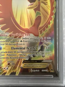 2016 POKEMON BREAKPOINT HO-OH EX #121 ULTRA RARE PSA 8 NEAR MINT #112784668 - Image 4