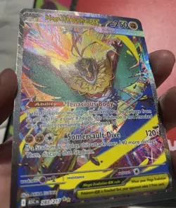Pokemon Mega Hawlucha EX Ultra Rare Full Art Holo 283/217 Ascension 250 HP - Image 2