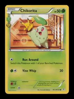 CHIKORITA COMMON RC1/RC32 LP POKEMON - Image 1