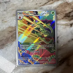 Pokemon TCG Sv10 Destined Rivals Hydrapple 188/182 Illus Rare Full Art Holo - Image 1