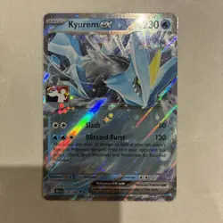 Pokemon TCG Kyurem Ex 028/086 - Black Bolt - Prize Pack Series 8 Play Stamp - Image 1