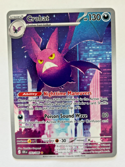 Crobat 093/086 Holo Illustration Rare Chaos Rising Pokemon Near Mint - Image 1