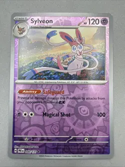 Pokemon TCG * SV Prismatic Evolutions * 040/131 Sylveon Rare REVERSE H FRESH PK - Image 1