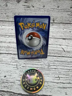 Pikachu Holo 051/162 30th Anniversary + Pokemon Day 2026 Coin NM - Image 2