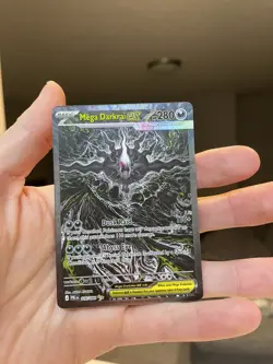 2026 Pokemon Pitch Black Mega Darkrai Ex Special Illustration Rare SIR 116/084 - Image 1