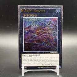 Yugioh N.As.H. Knight OP30-EN002 Ultimate Rare Unlimited Edition (NM) - Image 1
