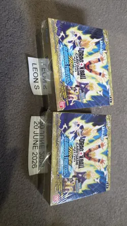 Dragon Ball Super Card Game Masters Three Glorious Fighters Booster Box B30 Ultr - Image 1
