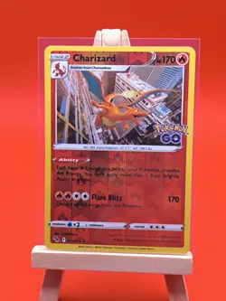 Charizard 010/078 Pokemon Go Reverse Holo Ultra Rare Pokemon Card * New * - Image 3