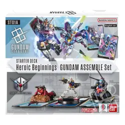 Gundam Card Game - Heroic Beginnings Starter Deck Assemble Set ST01A - English - Image 1