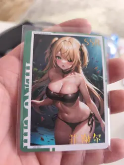 Goddess Story CCG SSR Waifu CCG Karte In Top Zustand Anime Sexy Hot Waifu Card - Image 1