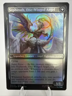 2025 MTG Final Fantasy SEPHIROTH, Fabled Soldier Foil #0115 * NM - Image 2
