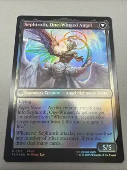 2025 MTG Final Fantasy SEPHIROTH, Fabled Soldier Foil #0115 * NM - Image 4