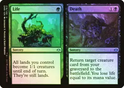 x4 MTG New NM+ FOIL Life / Death Dominaria Remastered #216 Magic Card - Image 1