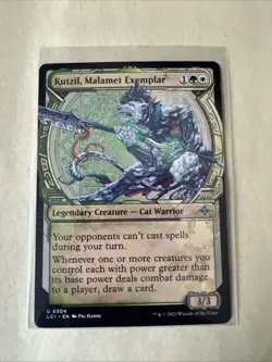 MTG Kutzil, Malamet Exemplar LCI 0304 U NM Regular Showcase - Image 2