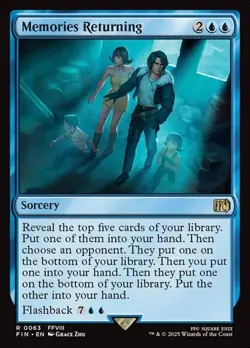 Memories Returning - Foil FIN NM MTG - Image 1