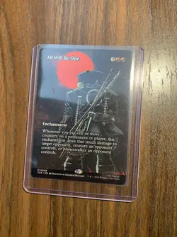 All Will Be One - Borderless Mythic - MTG TMNT PZA - 0008 NM - Image 1