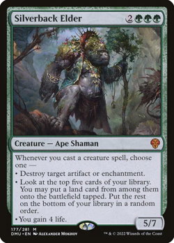 Silverback Elder [Dominaria United #177] M/NM MTG Magic - Image 1