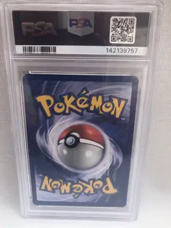 PSA 8 Pokemon Gym Challenge Unlimited Giovanni Non Holo Rare 104/132 NM-MT - Image 3