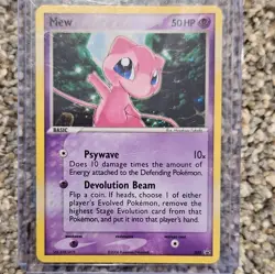 Pokemon TCG Mew 040 Black Star Promo Trainer's Challenge Set Nintendo NM - Image 1