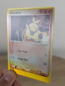 Pokemon TCG Makuhita EX Ruby Sapphire 56/109 Reverse Holo - Image 3