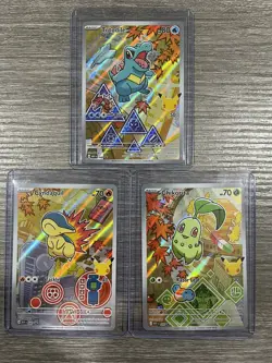 Pokemon First Partner Illustration Collection Series 2 Generation Two Pack Fresh - Image 1