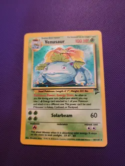 Venusaur 018/130 Base Set 2 Holo Pokemon - Image 1