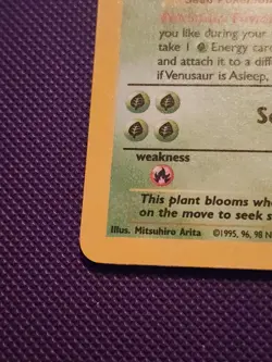 Venusaur 018/130 Base Set 2 Holo Pokemon - Image 3
