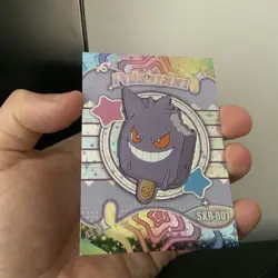 Pokemon Chinese Mengka V2 Gengar Ice Cream Hit Card 025/288 - Image 2