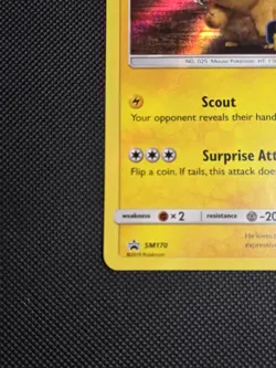 Pokemon Detective Pikachu SM170 SM Promos Stamped Holo Promo 90 HP English - Image 3