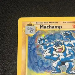 Machamp Pokemon TCG Base Set - 8/102 1st Edition Holo Rare - very good 👀🔥 - Image 4