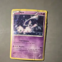 Pokemon TCG Mew XY110 XY Promo Holo ENG Basic Psychic 70 HP Pokemon Company - Image 1
