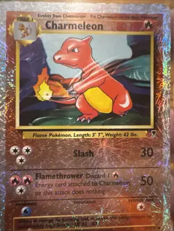 2002 Pokemon Legendary Collection Charmeleon 37/110 Reverse Holo Foil WOTC - Image 3