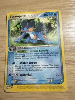 Pokemon Swampert 23/109 Ruby and Sapphire Regular - Damaged - Image 1