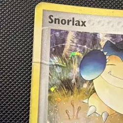 Pokemon Snorlax 15/112 FireRed & LeafGreen Holo Rare Damaged Vintage - Image 4