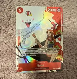Bandai One Piece Card Game 2023 Gift Collection Nami OP01-016 Foil English - Image 1