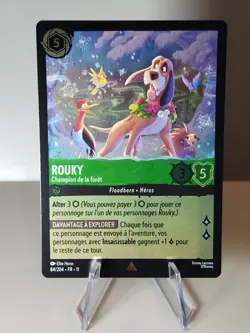 LORCANA FR - Chapitre 11 84/204 Rouky - Rare✨FOIL✨Neuf - Image 1